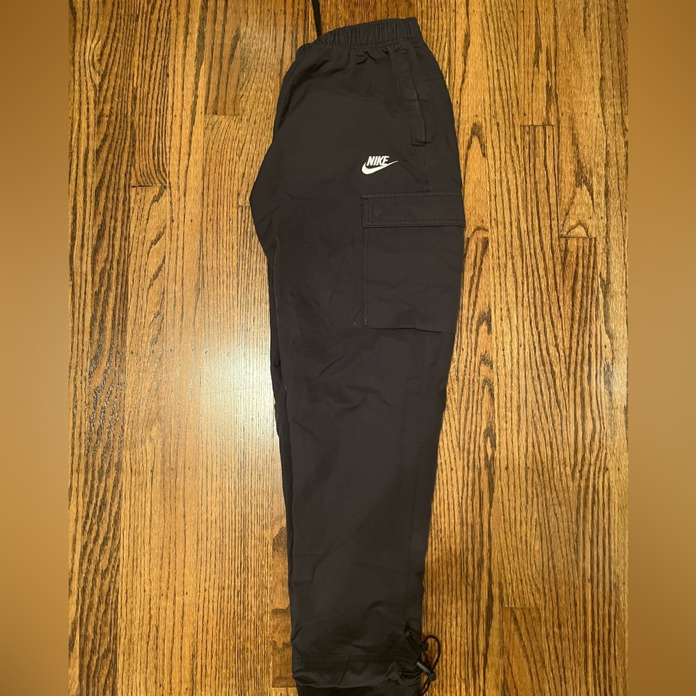 Size small Nike cargo pants mechanic blue lightly worn.